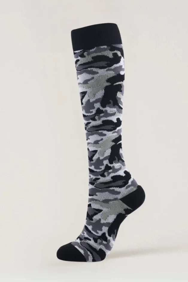 Compression Socks - Camouflage Black