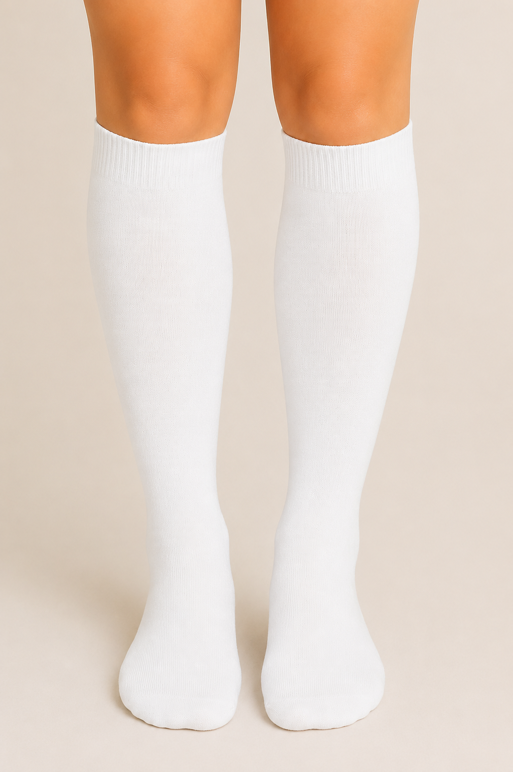 Compression Socks - White