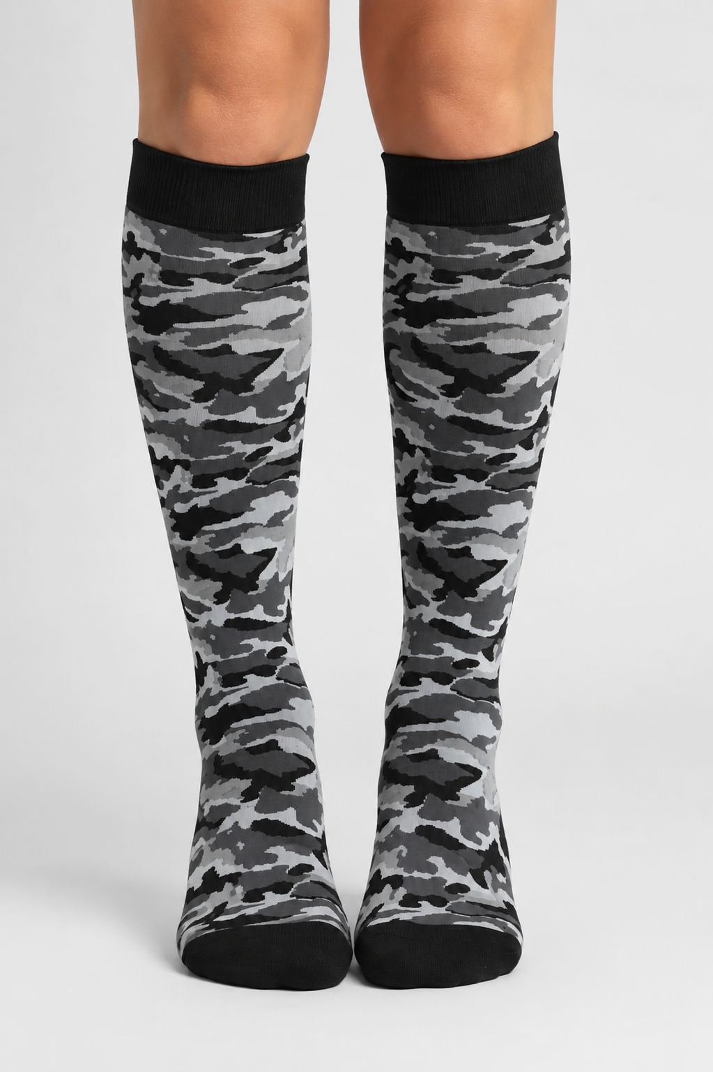 Compression Socks - Camouflage Black