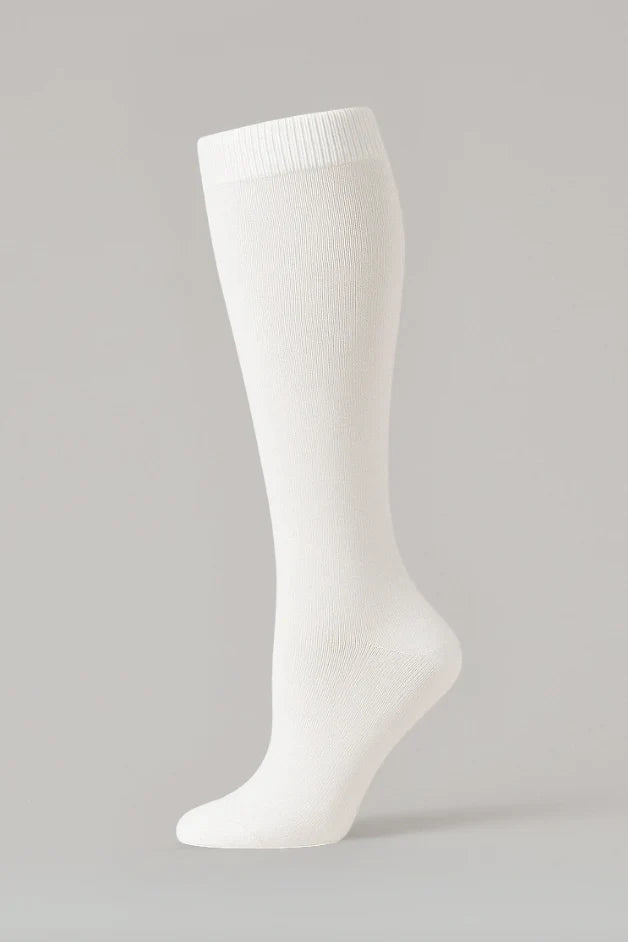 Compression Socks - White