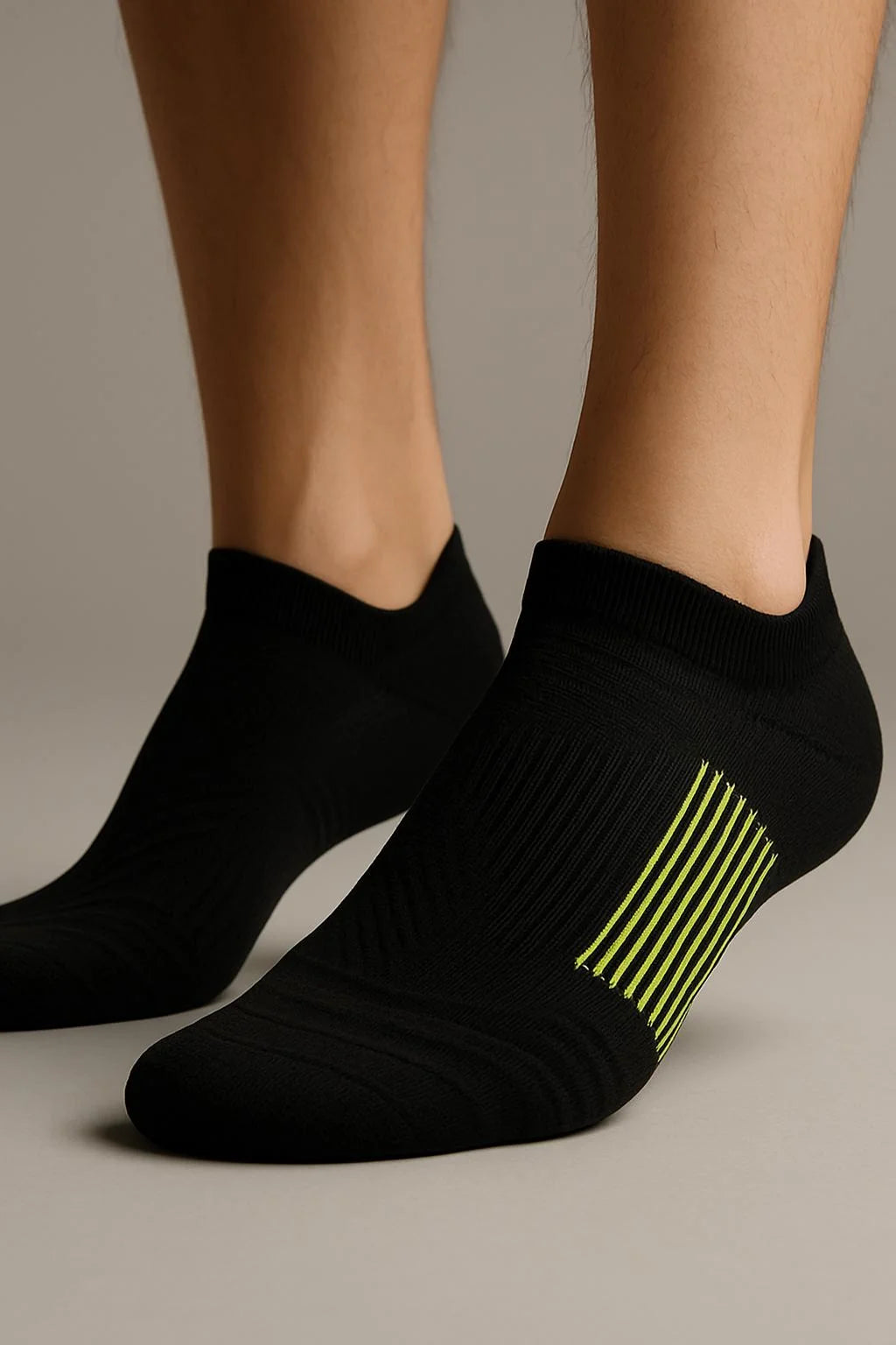 Ankle Compression Socks - Daily Wear - Black Sport